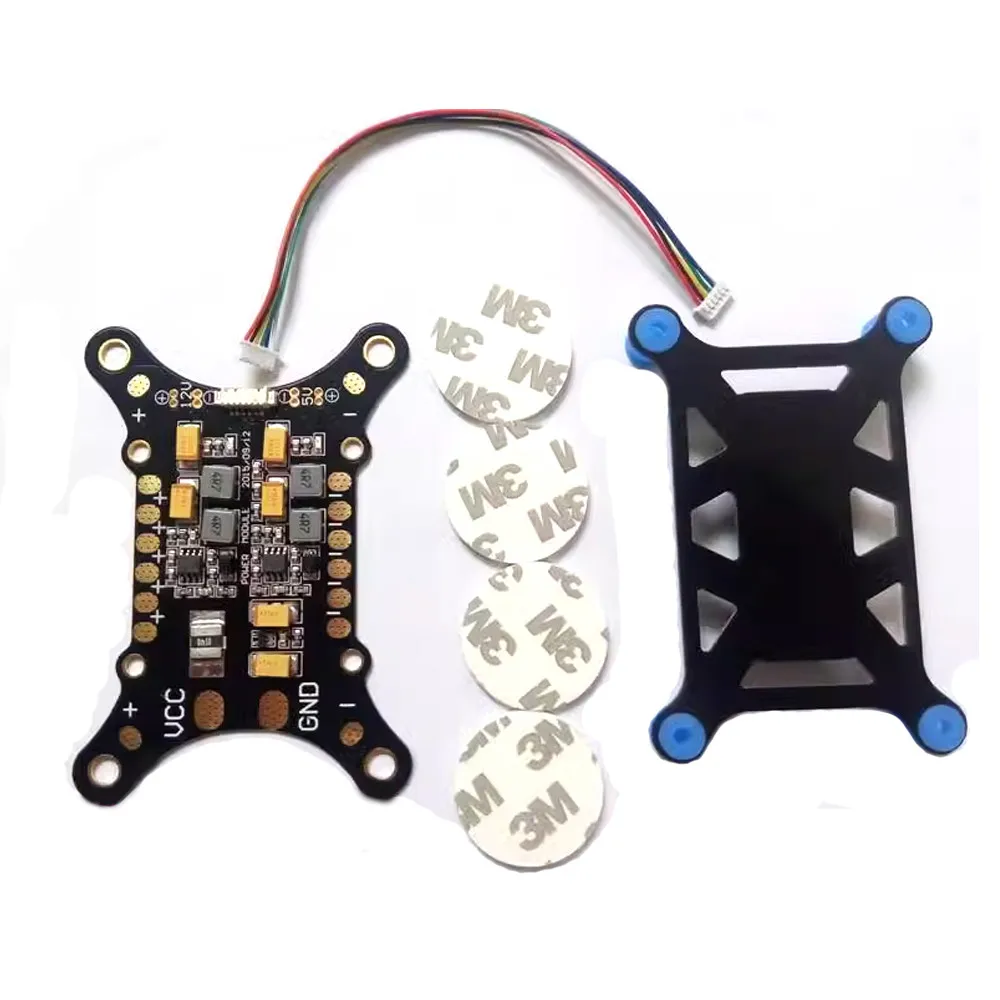 PX4 APM / PIXHAWK 5 in 1 PDB Super Shock Absorber Integrated Power Module ESC Distribution Board 5V & 12V BEC RCAWK