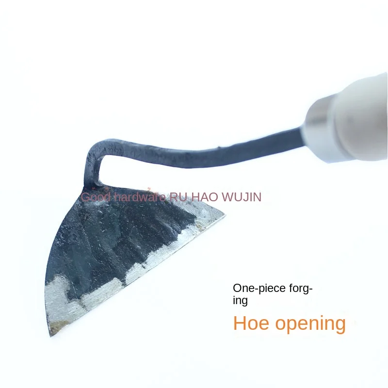 Flat Head mall Hoe Special for Vegetable Planting Small Hand Hoe Weeding Artifact Ground Loosening Outdoor Agricultural Hoe