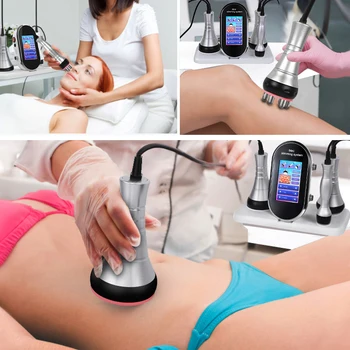 40K ultrasonic cavitation body slimming machine facial massager 3in1 beauty device skin tighten face lifting fat burning machine