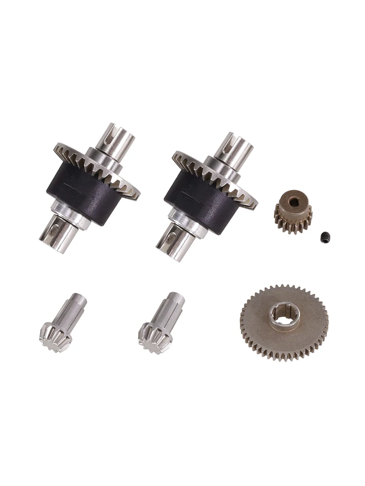 Upgrade metal differential assembly Motor/Active/ Large gear parts Accessories for SCY 1/16 16101 16102Pro 16103 Q130 RC car
