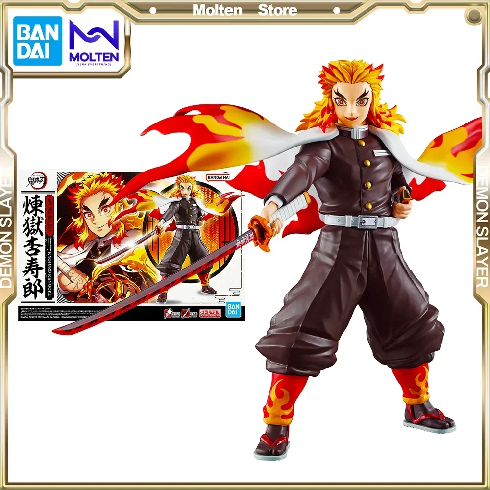 

Bandai Demon Slayer: Kimetsu No Yaiba Kyojuro Rengoku Tanjiro Kamado Kamado Nezuko Anime Action Figure Model Kit