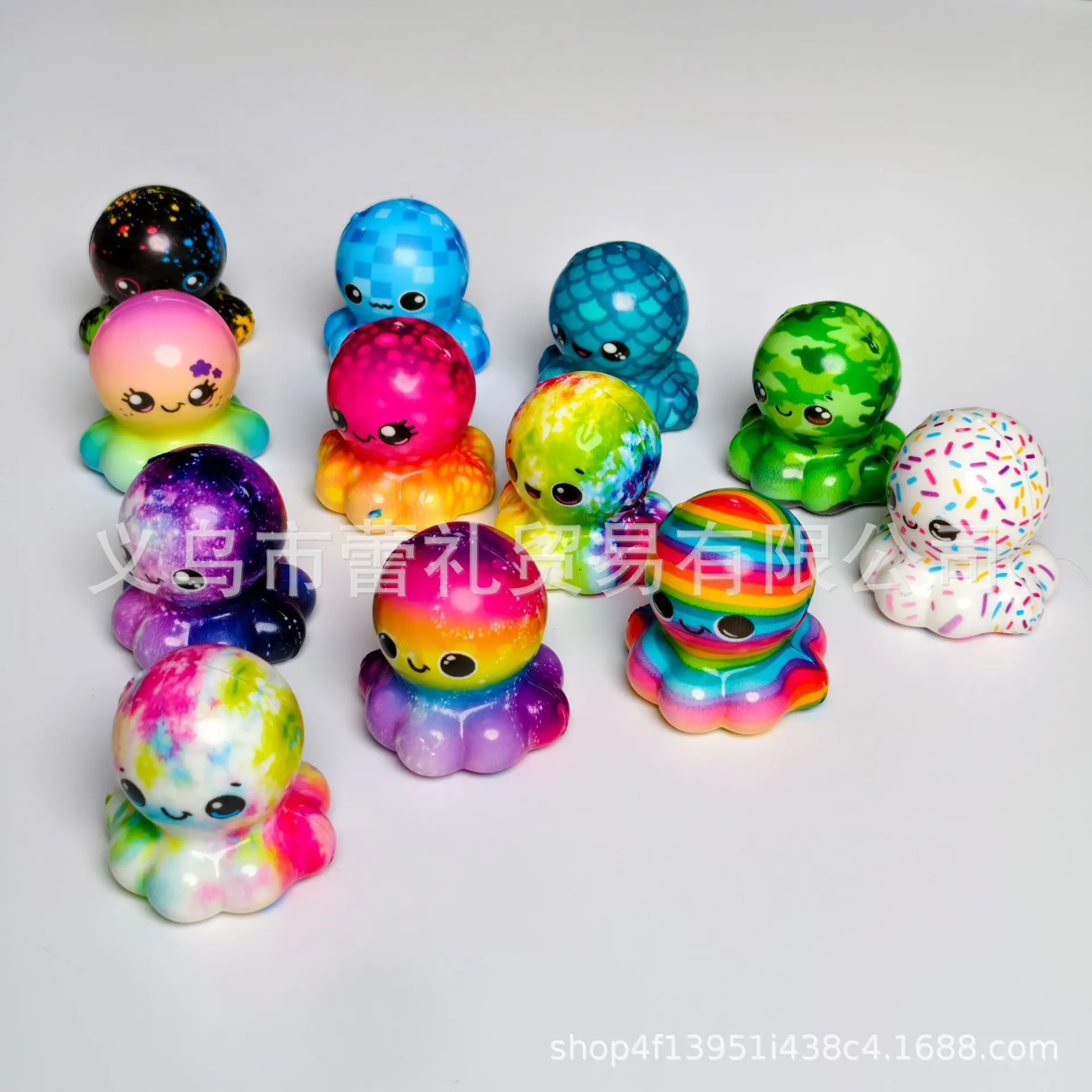 10/20 Stück Mini-Kawaii-Tintenfisch-Stressabbau-Spielzeug für Erwachsene, niedliches, langsam aufsteigendes Spielzeug, Karnevalsgeschenk, Partygeschenk – Detail 9