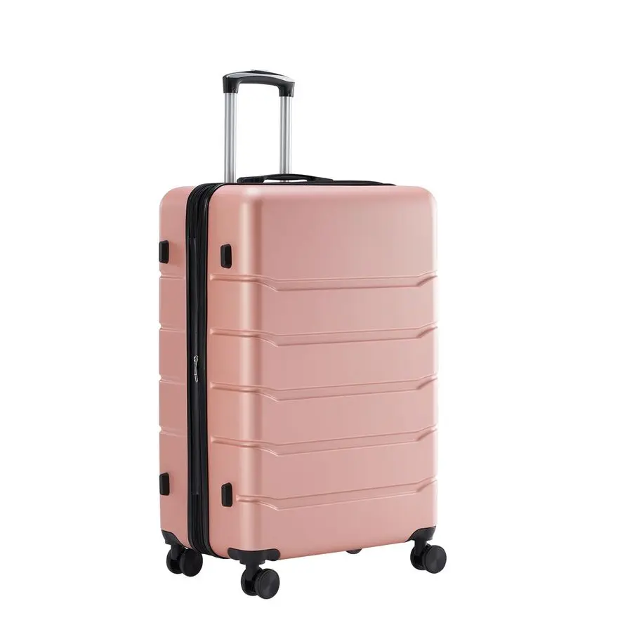 

20 Inch ABS Hard Shell Luggage Lightweight Expandable Carry On Suitcase TSA Lock Spinner Wheels