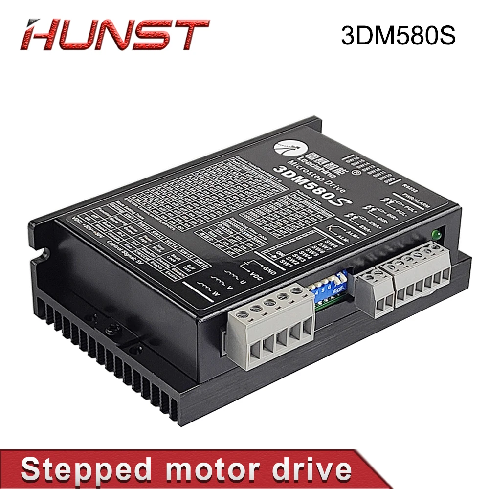 HUNST Leadshine 3DM580S 3 Phase Stepper Driver for Nema 23 Nema 34 57 86 Stepping Motor CNC Engraving Machine.