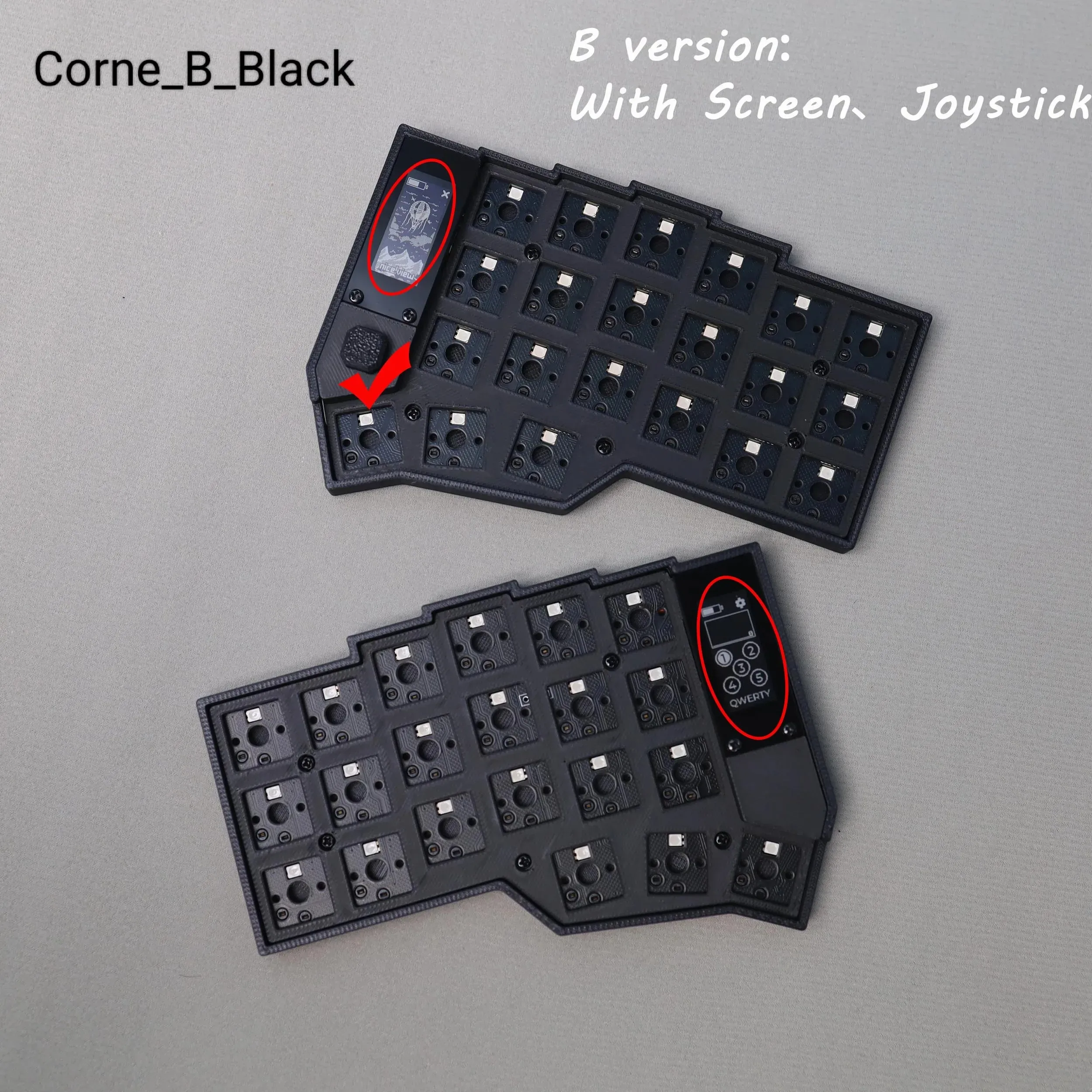 ソフトラープロファイル分割キーボード RGBホットスワップ Bluetooth