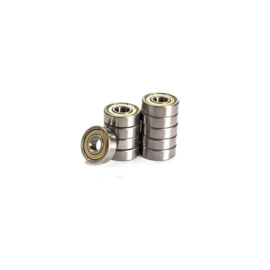 608ZZ Ball Bearings Carbon Steel ABEC-7 Deep Groove Miniature Mini Bearings for Skateboard Scooter 3D Printer Parts