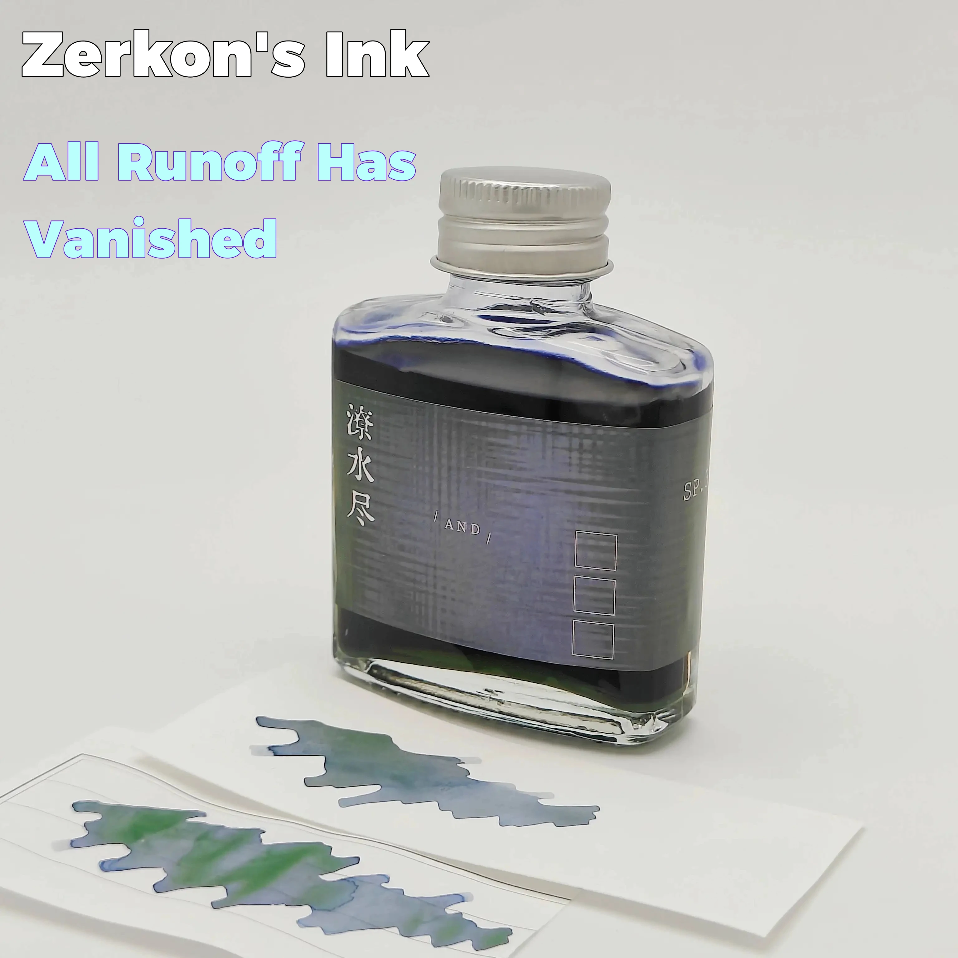 

Zerkon's Ink, No. SP 3, Water Runs Out] PEN SHADING INK