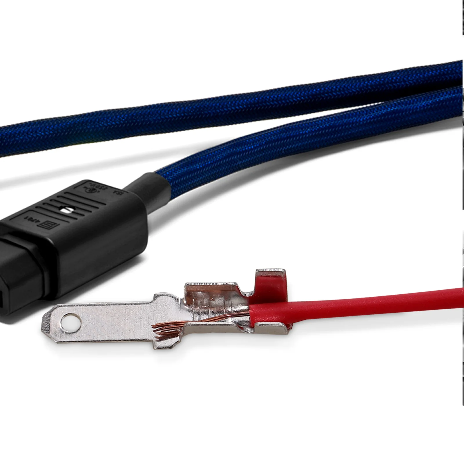 

540Pcs Spade Connectors Kit Durable Metal Plastic Electrical Connectors Easy Installation Portable Storage Box