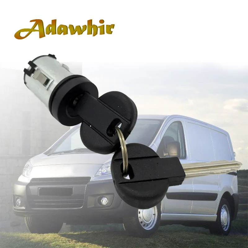 1PCS DOOR LOCK BARREL SET FOR FIAT SCUDO CITROEN XANTIA SYNERGIE DISPATCH JUMPY 9170.AY 4162C9