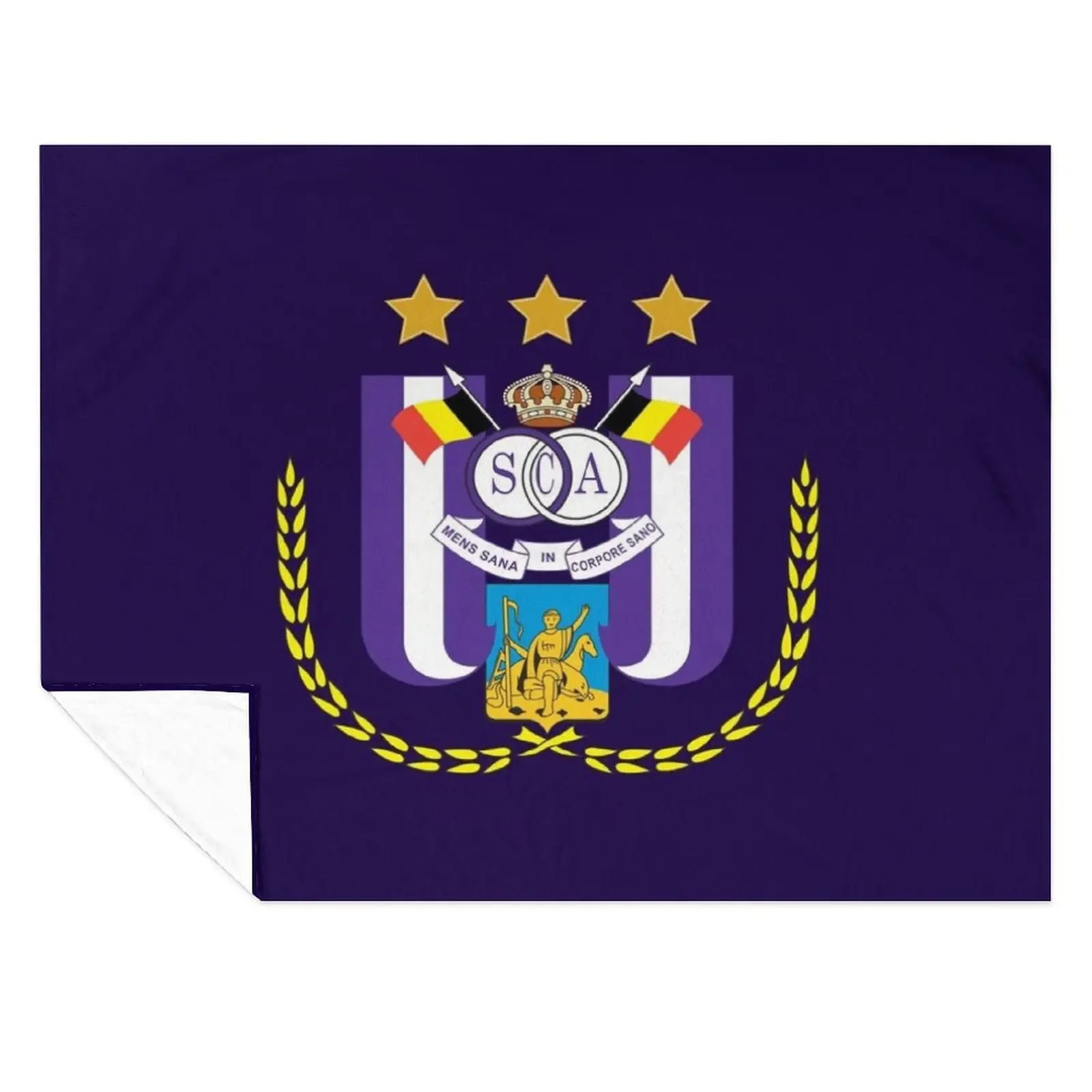 

Anderlecht Throw Blanket wednesday Blankets For Bed Sofas valentine gift ideas Blankets
