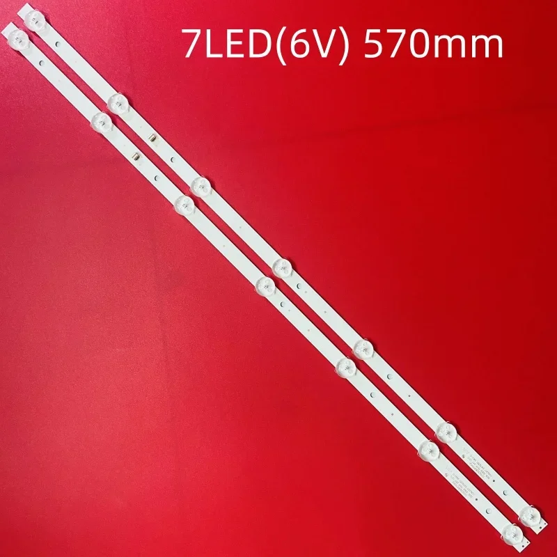 

TV Lamps Kits LED Backlight Strips For FUSION FLTV-32A100T V2T08 LED Bars Bands CC02320D570V02 Rulers CC02320D570V12 CV315PW07S