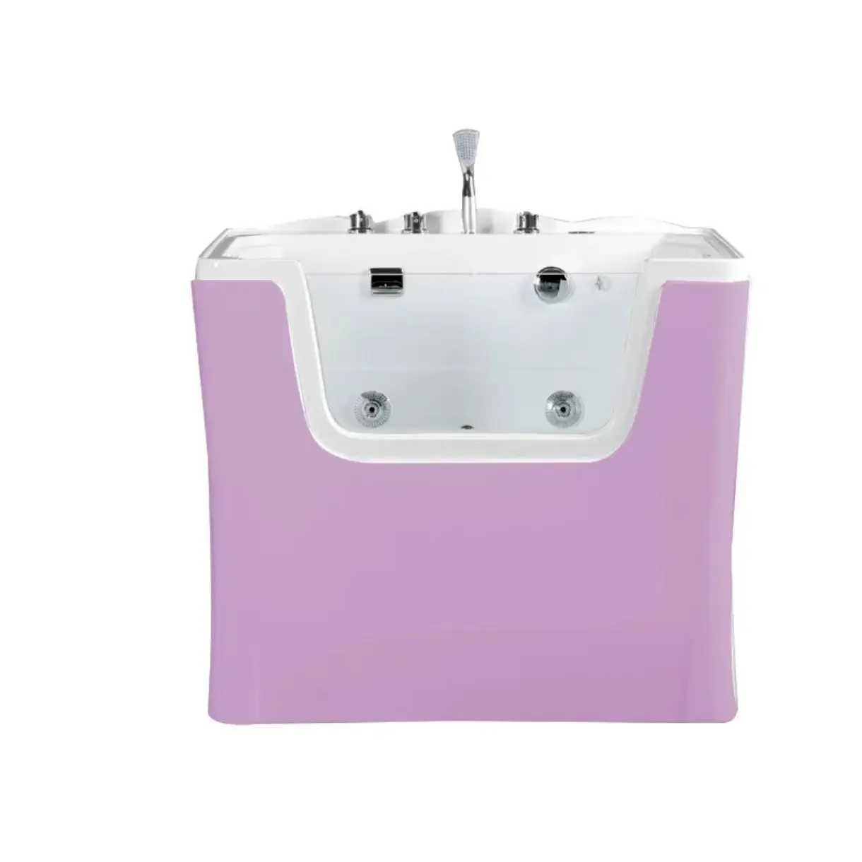 Factory Acrylic Dog Wash Station Hoof Trimmer Dog Bath Pet Bathtub Spa With Bubbles And Ozone