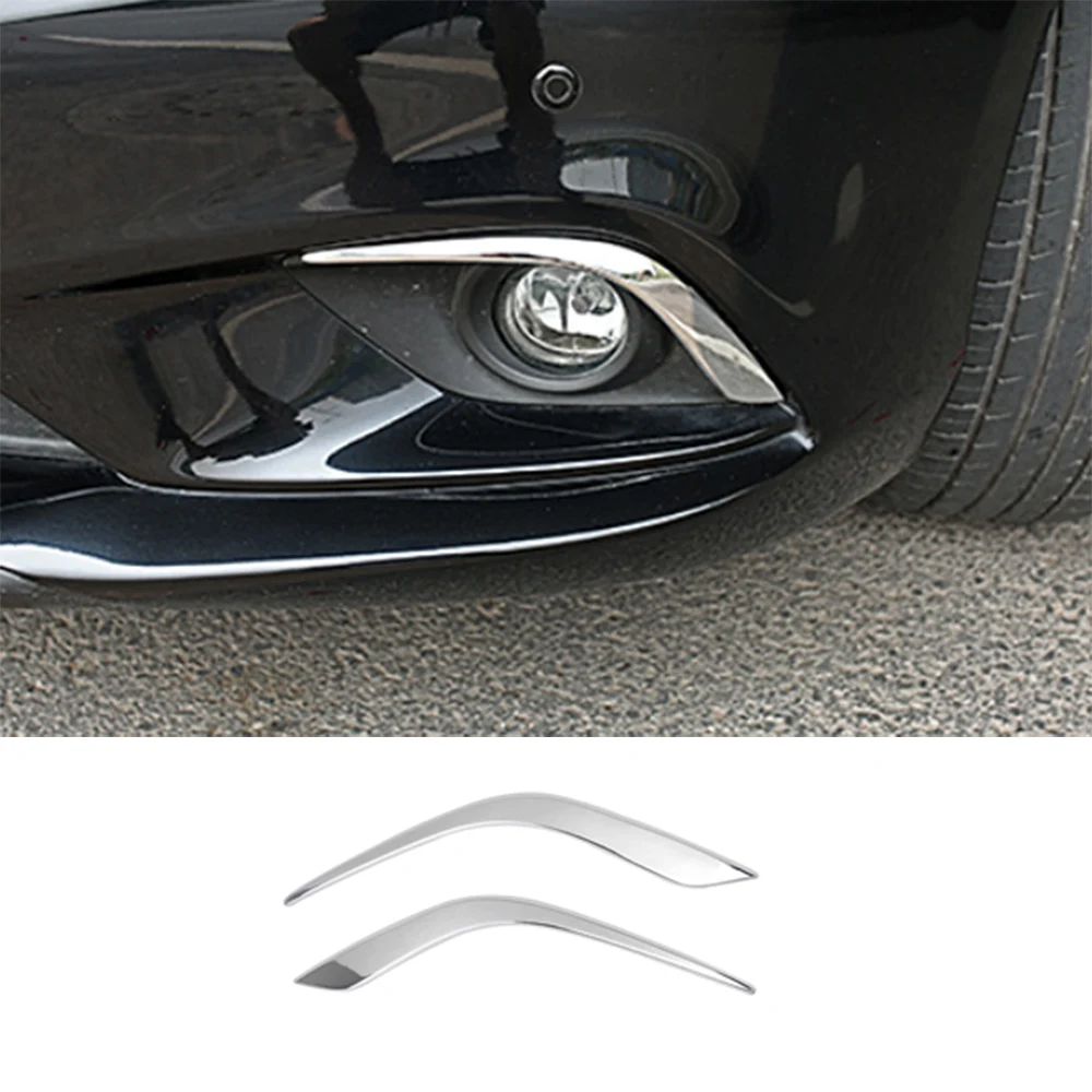 

Хромированные накладки на переднюю противотуманную фару для Mazda 6 Atenza M6 GJ 2013 2014 2015 2016, аксессуары