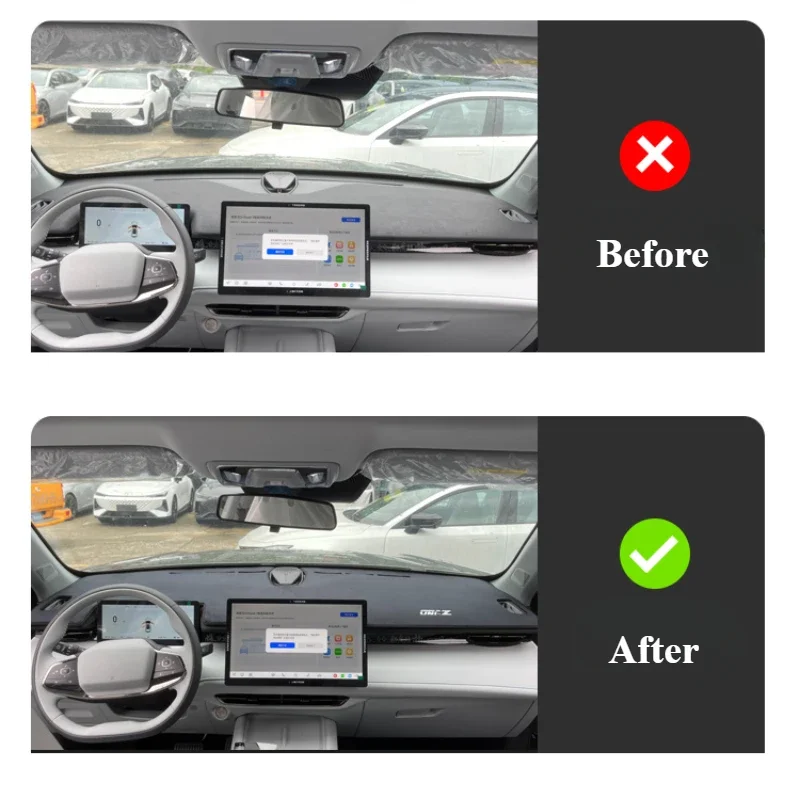 

Специальный солнцезащитный коврик для приборной панели автомобиля Changan UNI-Z, защитный коврик для интерьера, автозапчасти, защита от солнца