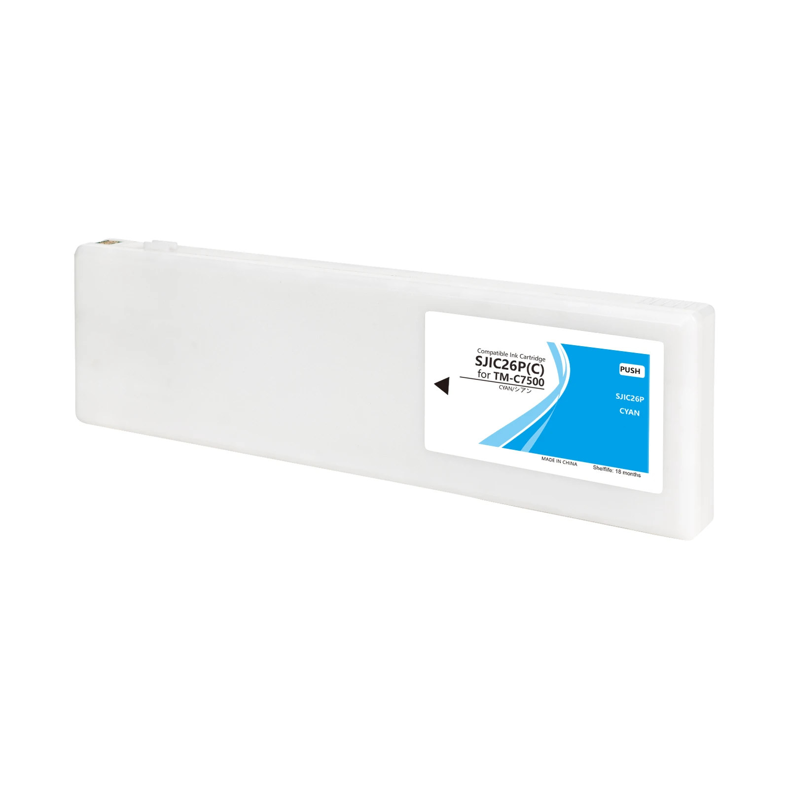 Winnerjet SJIC26P 300ml Compatible ink cartridge With Label printer pigment ink With chip for Epson ColorWorks C7500 printer