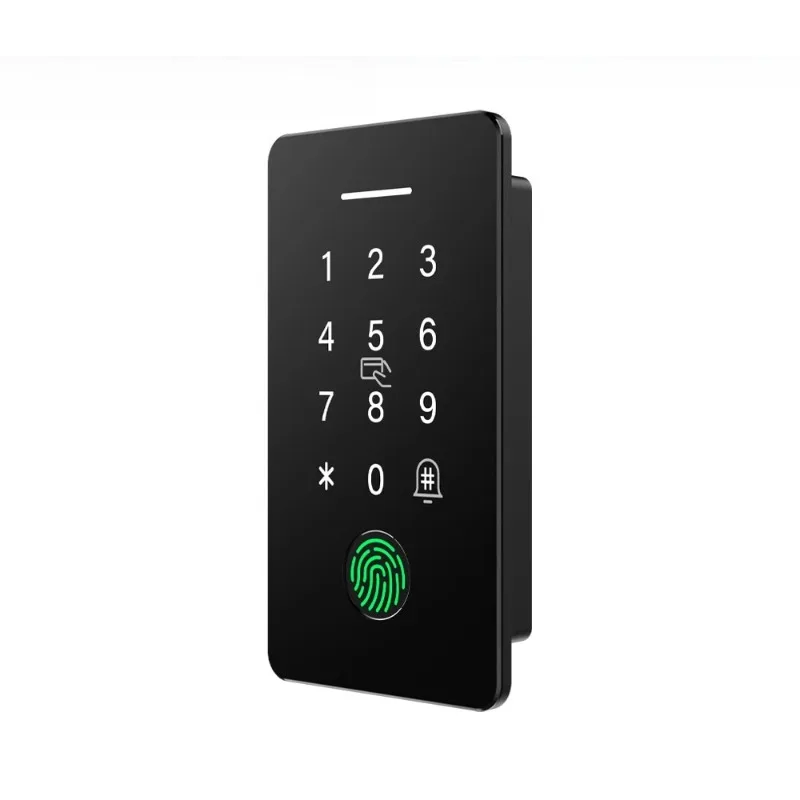 Waterproof Bluetooth Fingerprint Access Control TTLOCK APP NFC 13.56Mhz RFID IC Card Reader Attendance System