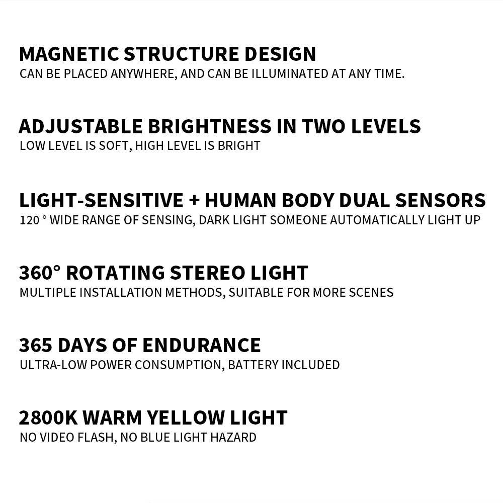 Original New MIJIA Led Induction Night Light 2 Lamp Adjustable Brightness Infrared Smart Human Body Sensor with Magnetic Base