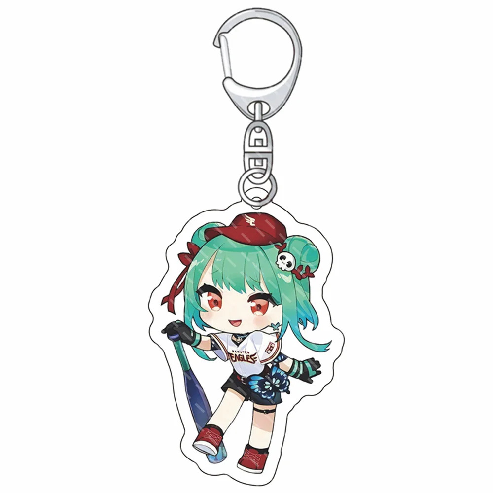 Cartoon Anime Hololive Acrylic Figure Stand Model Usada Pekora Rushia Hosimati  Pendant Keychain Desk Decor Gift