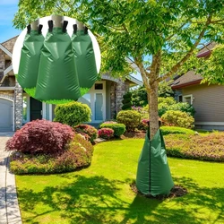 20 Gallon Slow Release Tree Watering Bag  Durable PE, 5 8 Hour Drip Irrigation Pouch for Deep Root Growth, Garden & Lawn Care T