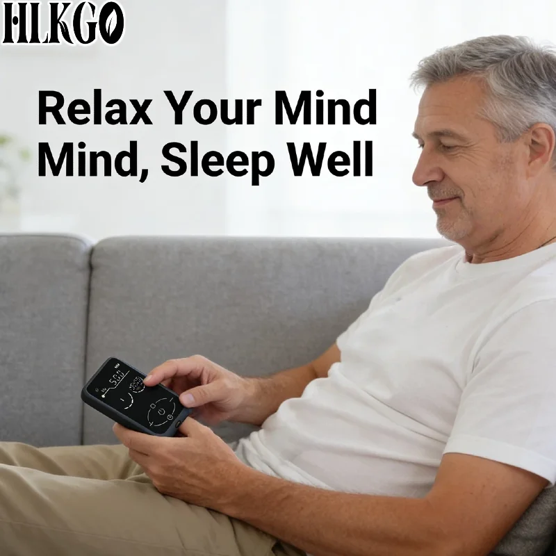Best HLKGO Vagus Nerve Stimulation, Fast Calm Sleep Aid Reduce Anxiety Stress Management Insomnia Relief Home Use