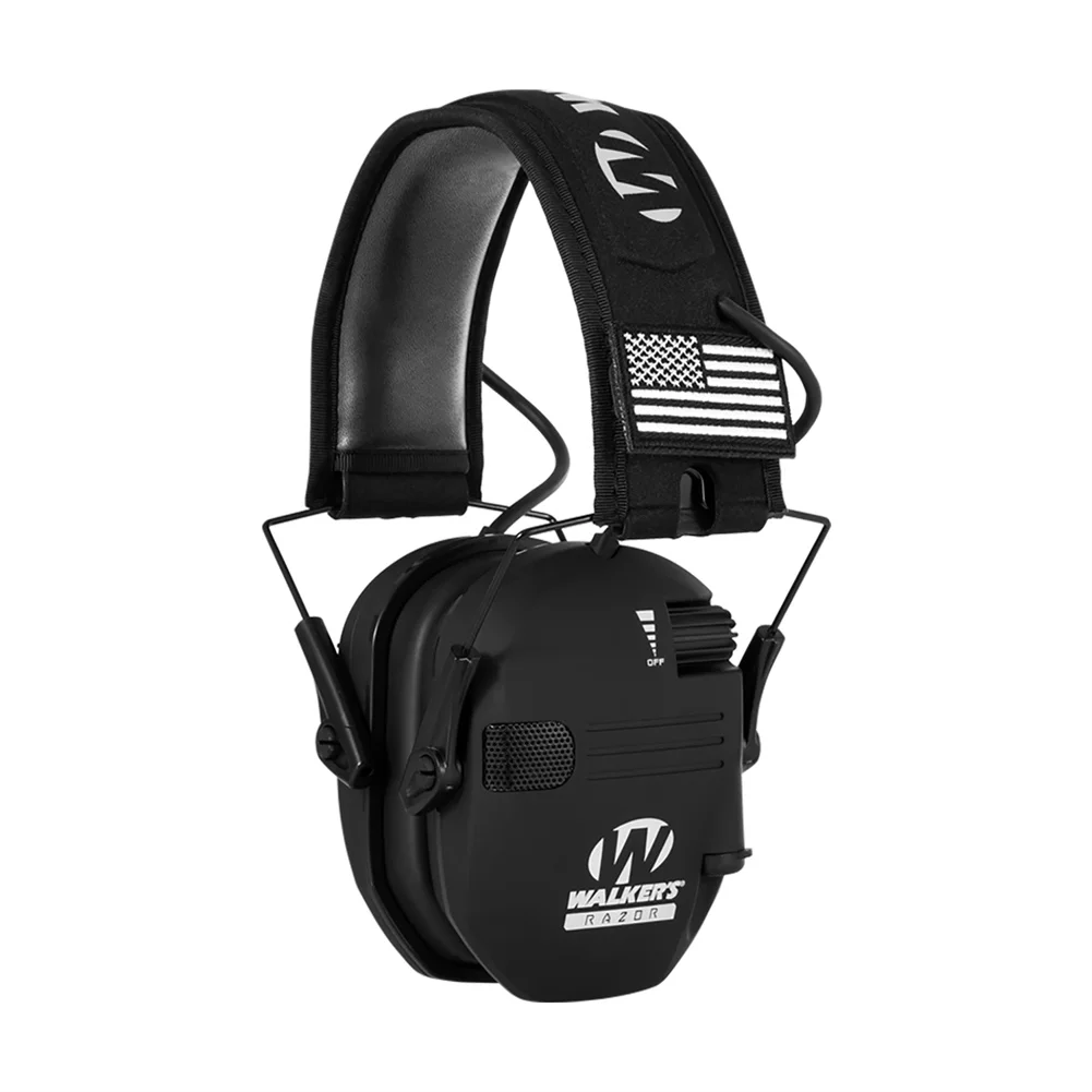 

Electronic Ear Protective Safety Earmuffs with Noise Reduction and Hearing Protection - Compatible for Outdoor Activities