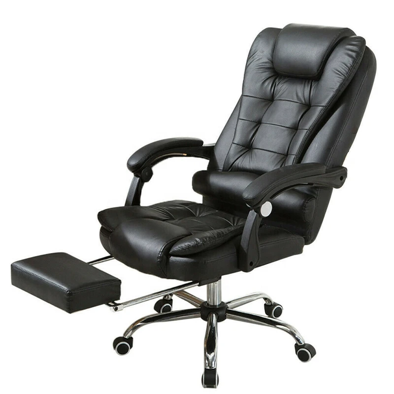

Ergonomic Massage Office Chair High Quality 7 Point Massage 360 Swivel Ergonomic Pu Leather High Back Chair with Footrest