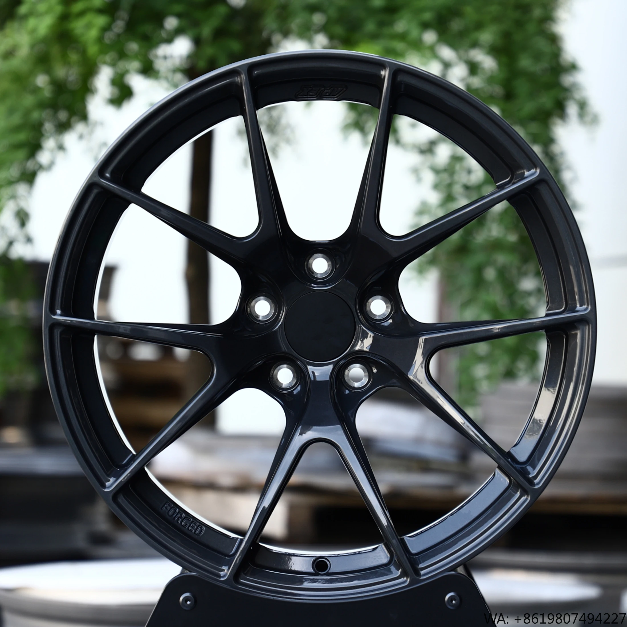 

VS-5RS Stylish Muscular 18-22 Inch Forged Aluminum Passenger Car Wheels Deep Dish Chrome Polished Low Weight Fit 5x114.3 5X120