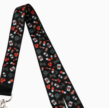 New 1 pcs Nurse Lanyards Keys Neck Strap For Card Badge Key Chain Lanyard Key Holder DIY Hang Rope Keyrings