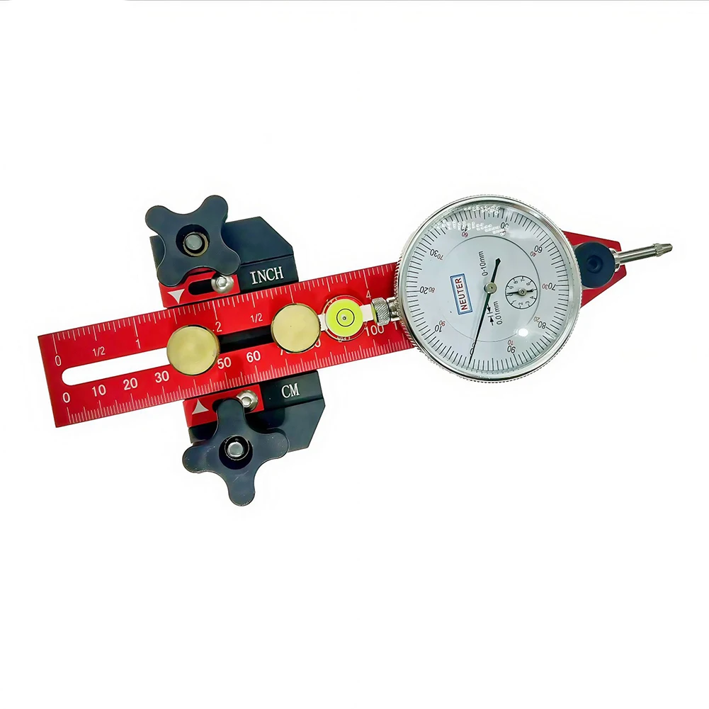 ميكرومتر منشار الطاولة، مصحح متوازي شفرة المنشار، معايرة منشار الطاولة، مشبك، ملحقات أداة معايرة الدليل