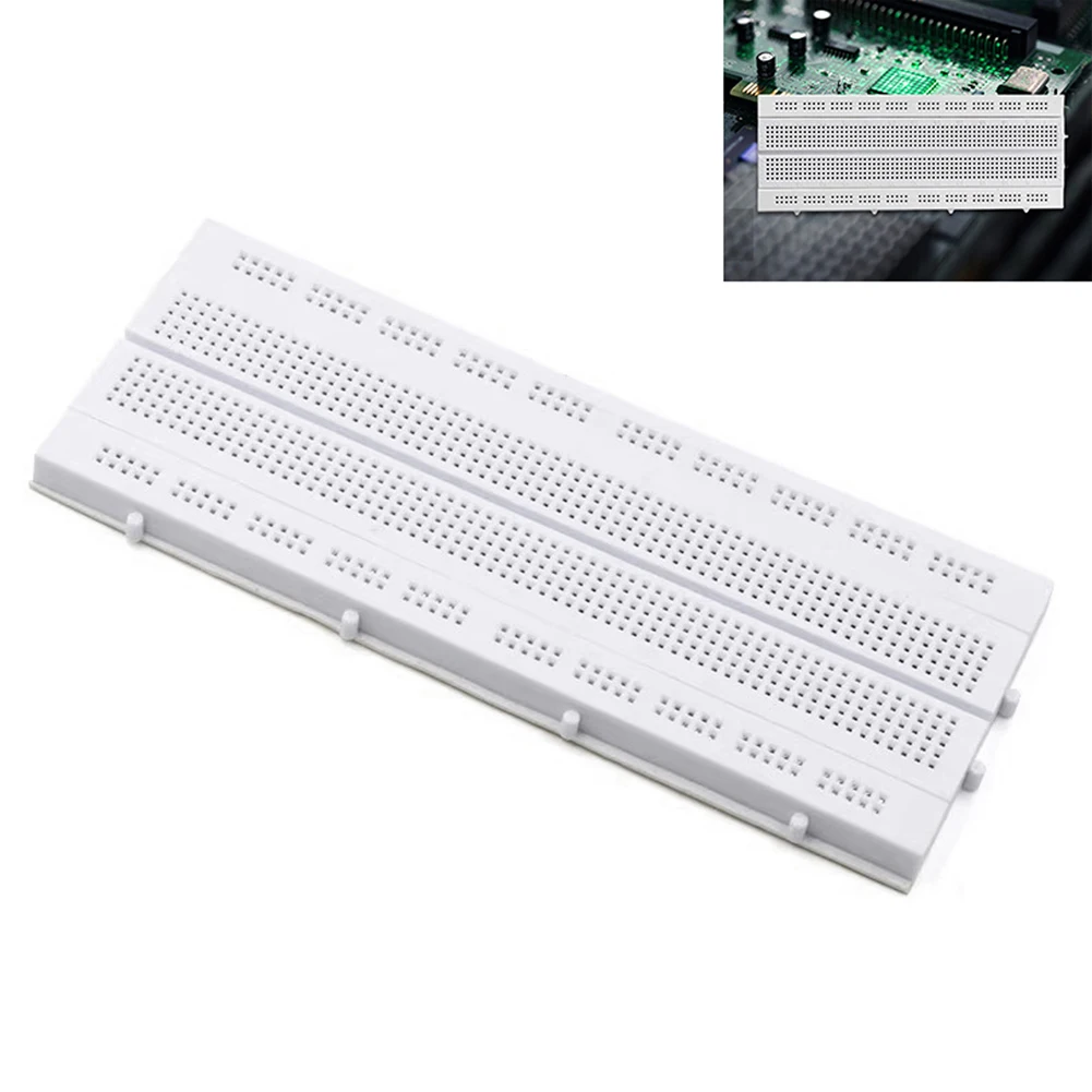 

Беспаечная печатная плата, хлебная плата, 8-точечная тестовая плата, многоразовая хлебная плата «сделай сам», перемычка, тестовая хлебная плата для печатной платы теста шины