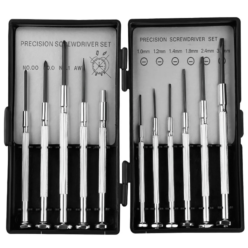 

6/11/16Pcs Precision Screwdriver Set Portable Mini Screwdriver Watch Mobile Phones Computers Laptops Glasses Repair Tools