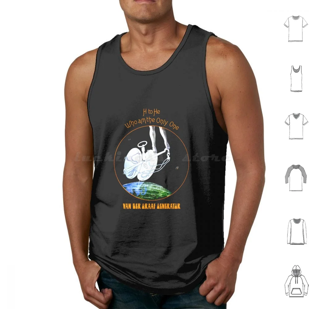 لا Ifs، Ands، أو Buts H To He Who Am The Only One Tank Tops Print Cotton Van Der Graaf Generator Godbluff Pawn Hearts