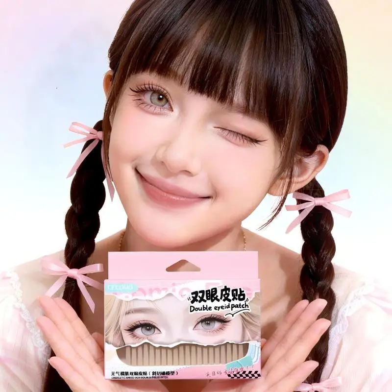120 PCS Double Eyelid Sticker High Adhesion Natural Invisible Long-Lasting Shaping Eyelid Tape Makup Tool