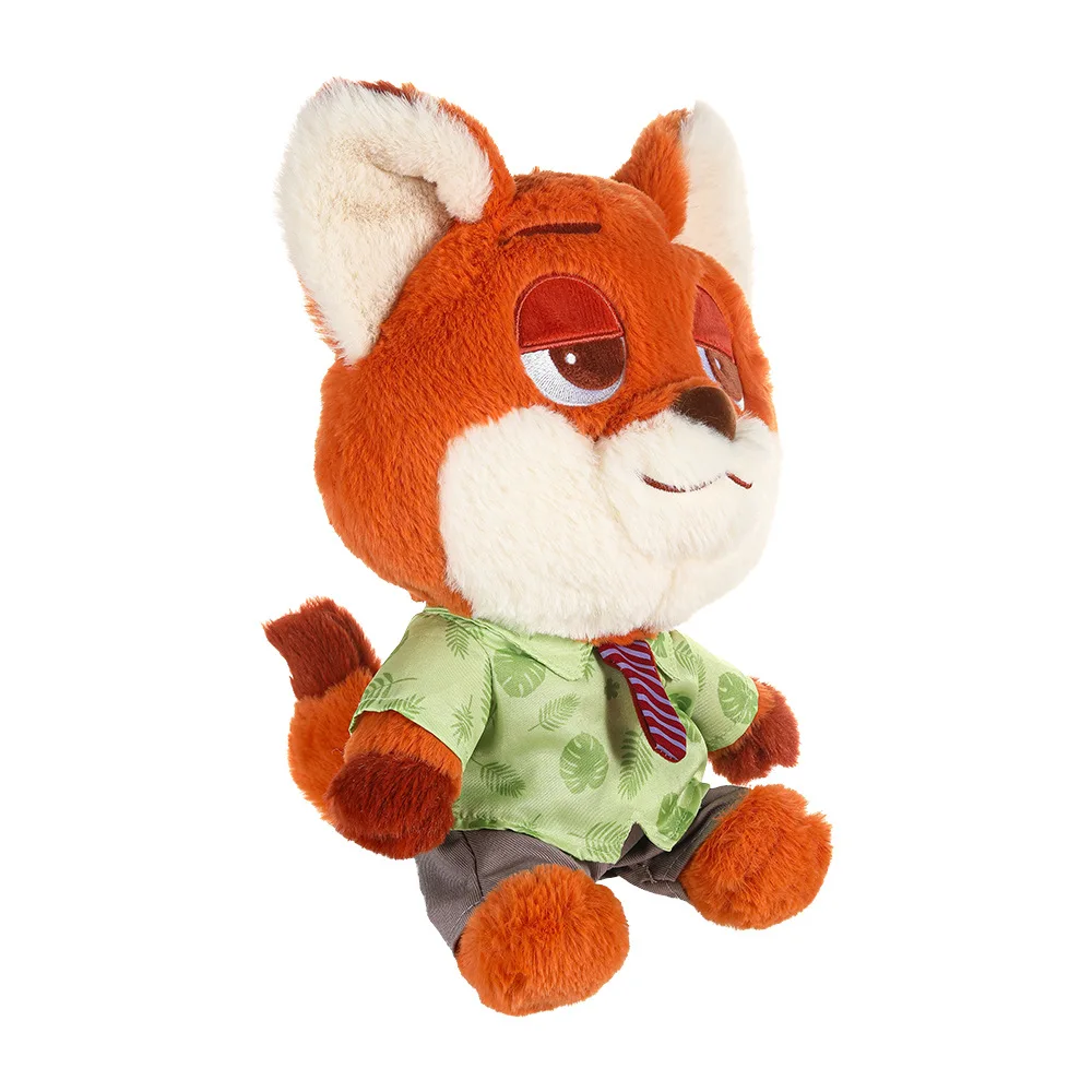 Muñeca de dibujos animados Kawaii Disney Anime Hobby Zootopia Nick Wilde, muñeca suave, almohada de cama para niña, regalos para novia, 25CM