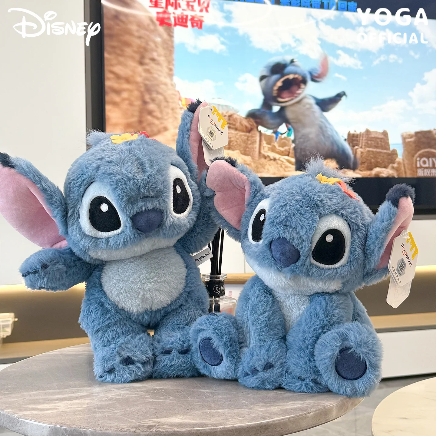 

Anime Disney Star Baby Stitch Cute Plush Doll Popular Cartoon Sofa Pillow Childrens Bedroom Ornaments Decoration Gift