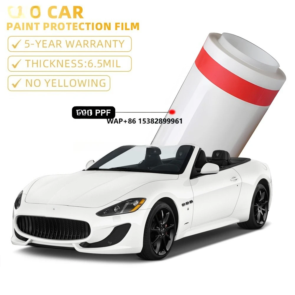 

Wrapwiz Transparent Auto Body Film Car Wrap Sticker Self-Healing Anti-Scratch PPF