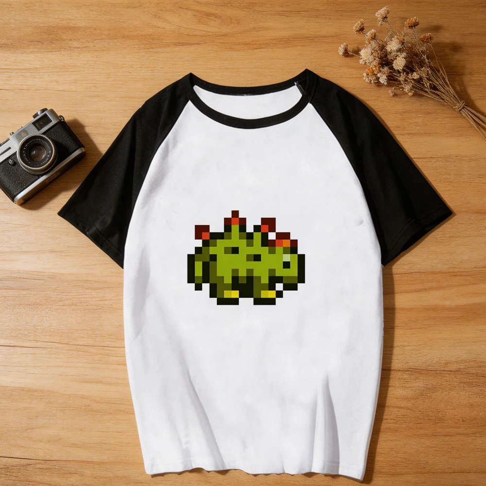 Stardew Valley t-shirt female meme cute funny y2k top tees Psychedelic gyaru streetwear scene  party view 4