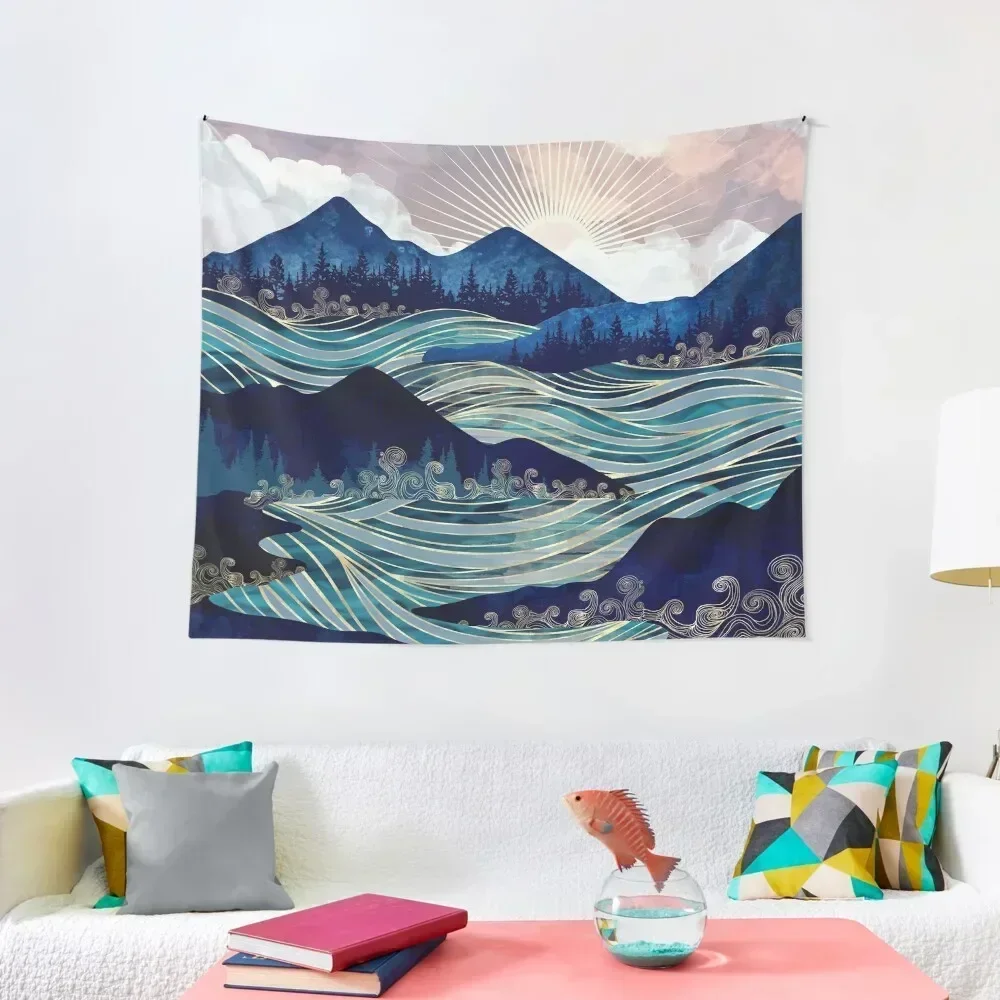 

Ocean Sunrise Tapestry Wallpaper Bedroom Decoration For Rooms Decorations For Room Tapestry