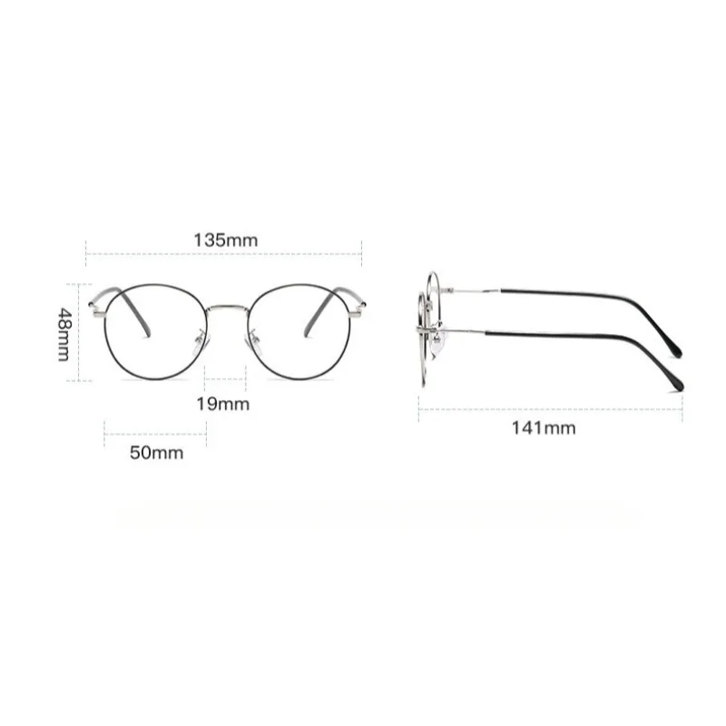 Anti-Strahlungs-Brille für Damen/Herren, Anti-Blue-Ray-Übergangsbrille – Detail 7