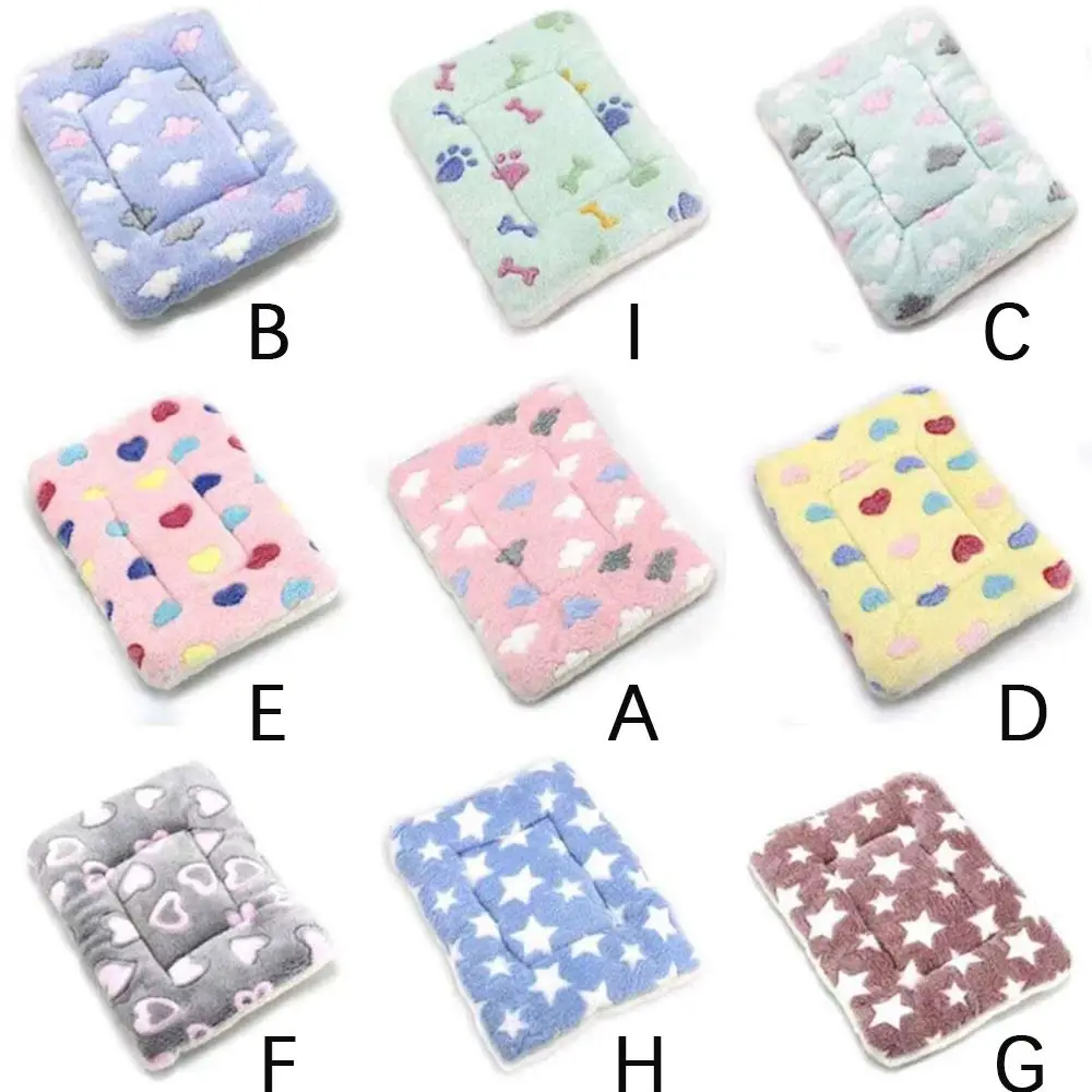 Washable Small Medium Large Plush Pet House Kitty Sleeping Pet Winter Supplies Cat Mat Dog Bed Cat Cushion Dog Mat Cat Bed