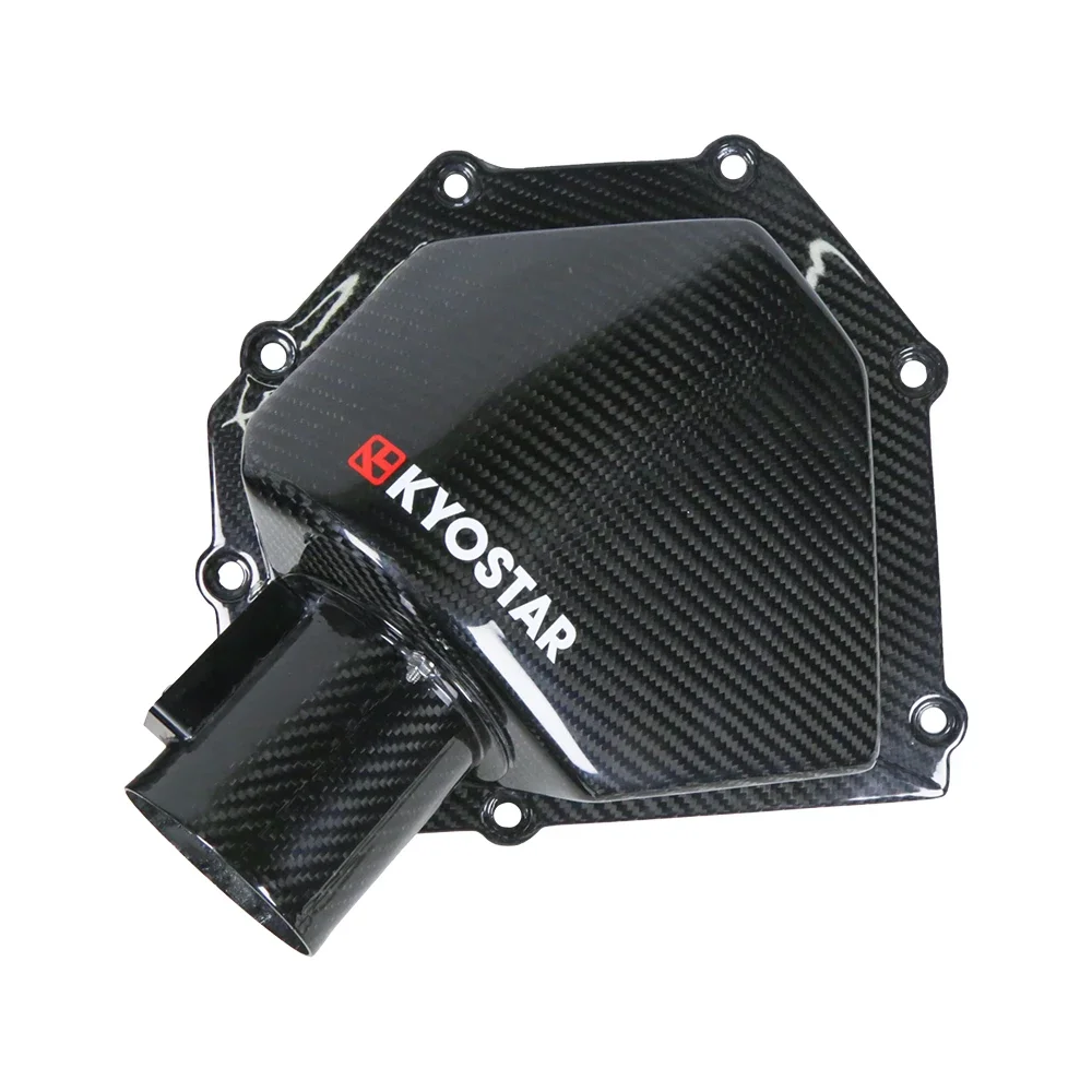 KYOSTAR 100% Real Carbon Fiber Cold Air Intake For 2015 2019 M2 M3 F80 M4 F82 F83 S55 3.0L