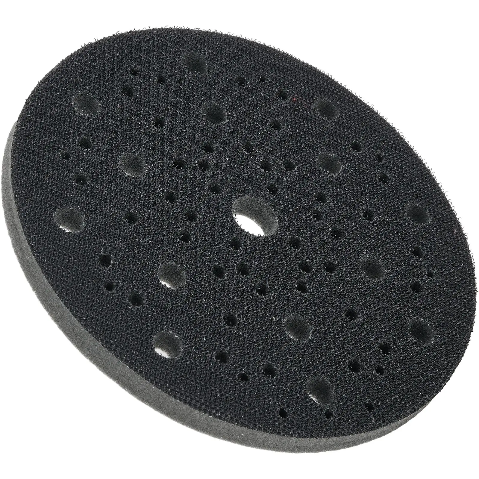 6 Inch Soft Sponge Interface Pad With 70 Holes For Orbital Sander 150mm Hook-Loop Polishing Disc Backer