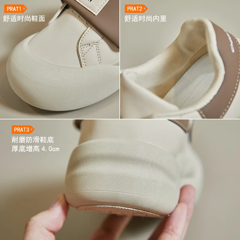 New Spring & Summer Women Shoes Girls Female Sneakers Thick-Soled Increase  Fashion Sports Casual Size 35-40