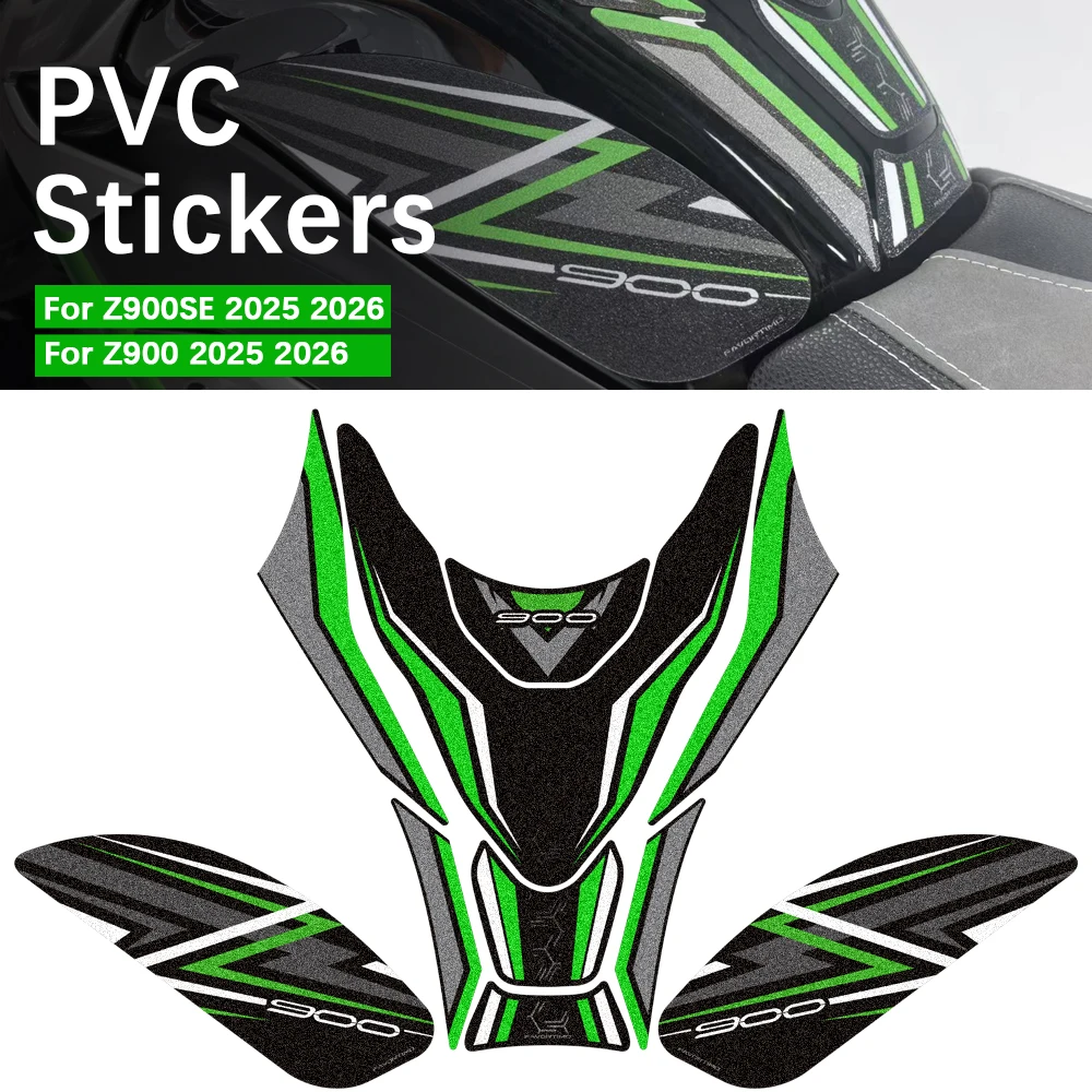 Motorcycle For Z900 Z 900 SE Accessories Tank Pad Gas Fuel Oil Protector Kit Fairing Fender Covers Stickers Decals 2025 2026