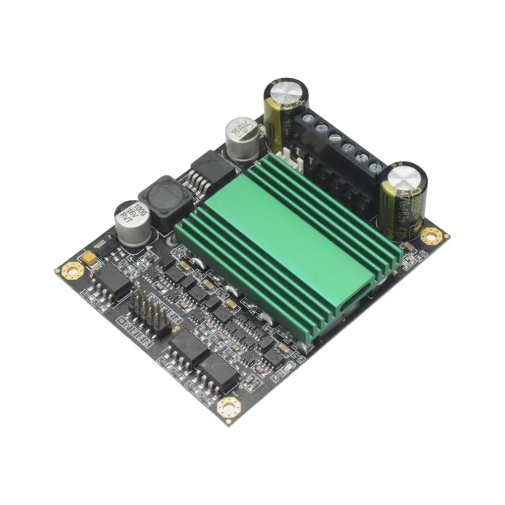 100A Stepper Motor Driver Module Dual Channel H-Bridge for High Power Applications and Compact 80x70x25mm Size
