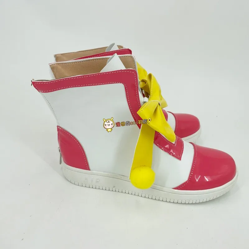 Cardcaptor Sakura Kinomoto Sakura Cosplay Shoes Boots Anime Women Girls TV Version Sakura Party Carnival Halloween Boots