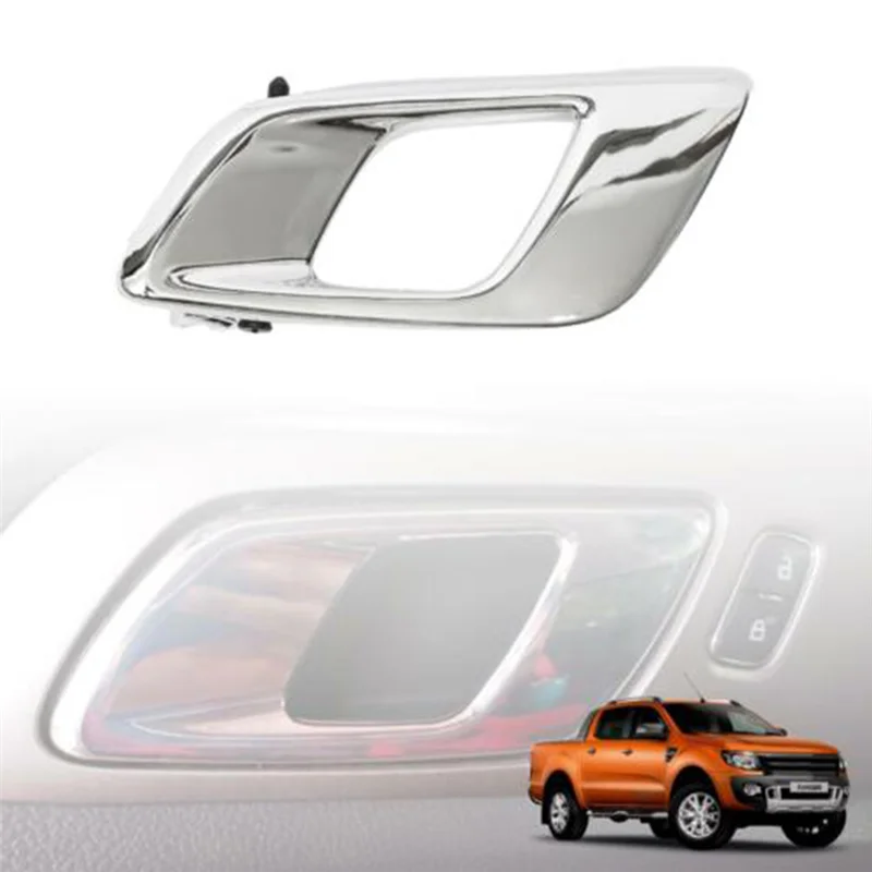 

Front Right Inner Door Handle AB3921970AB for Ford Ranger Wildtrak Hi-Rider 2012-2018 Chrome Interior Hand Door Assembly