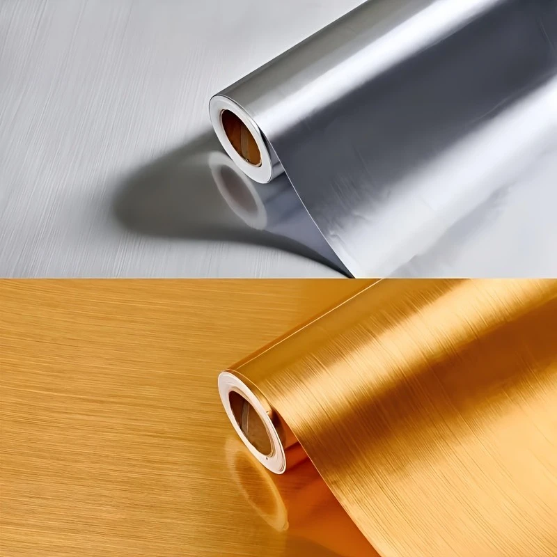 Self-adhesive Oil-proof Stickers Wall Stickers Waterproof Kitchen DIY School Dormitory Tables and Chairs Wardrobe Renovation