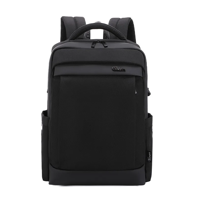 High Quality Large Capacity Waterproof Black A4 14 15.6 inch Laptop Women Men Backpack Schoolbag Male Travel Bag Mochila M25102