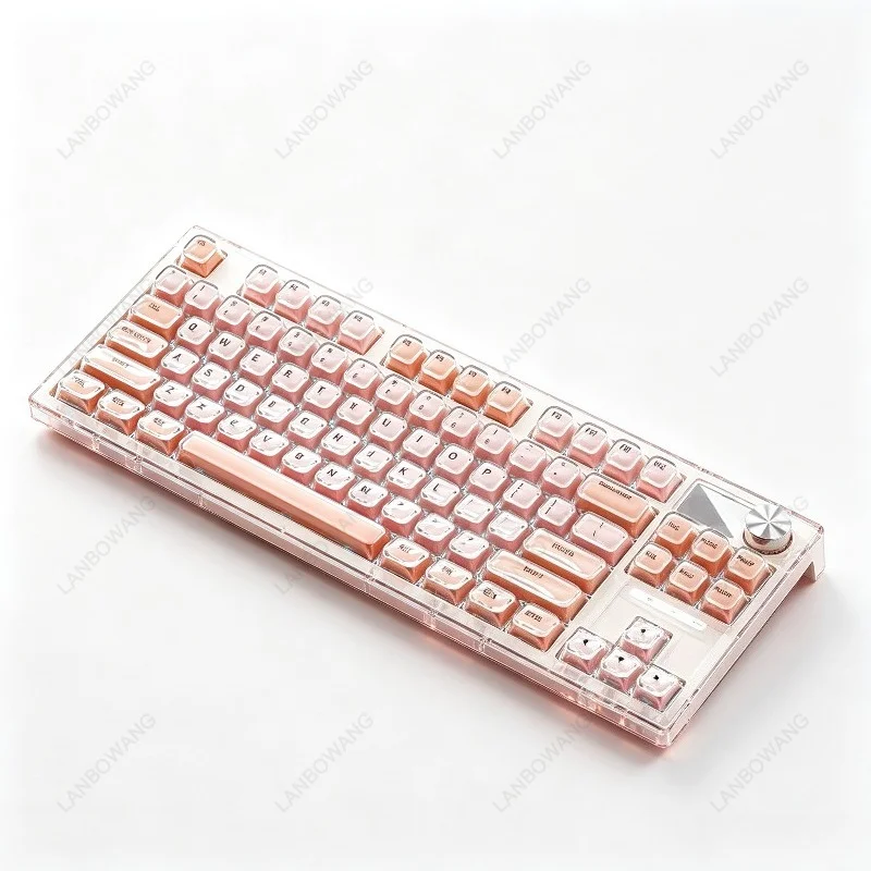 Three Mode Wireless Bluetooth Mechanical Keyboard Wired Customized Office Gaming Computer Keyboard